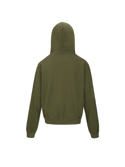 (ESSENTIAL) UNISEX ADSB MILAN EMBROIDERY HOODIE atb1148u(KHAKI)