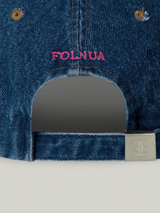 CLASSIC LOGO DENIM BALL CAP [INDIGO BLUE]