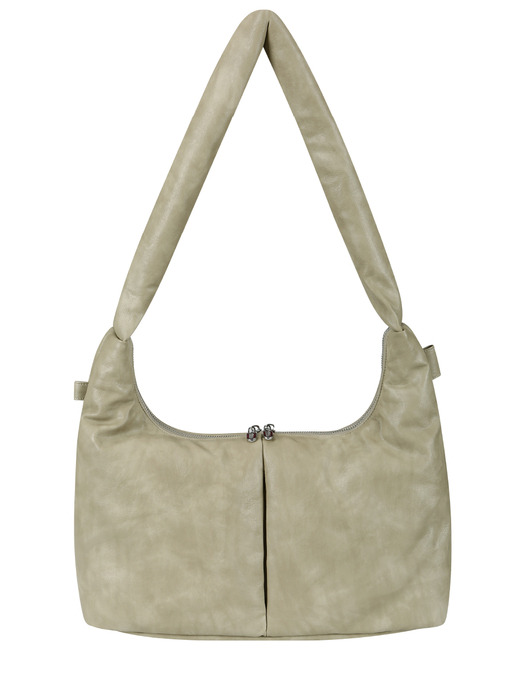 Soft Basket Hobo Bag (M)(sand khaki)