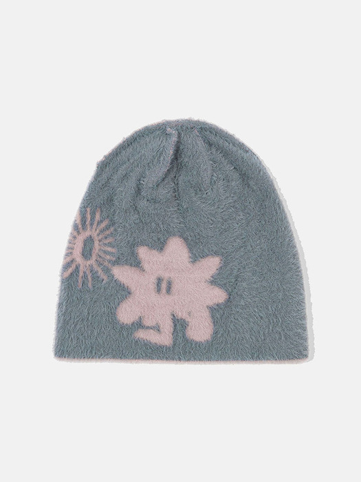 Cali Shaggy Beanie Pink