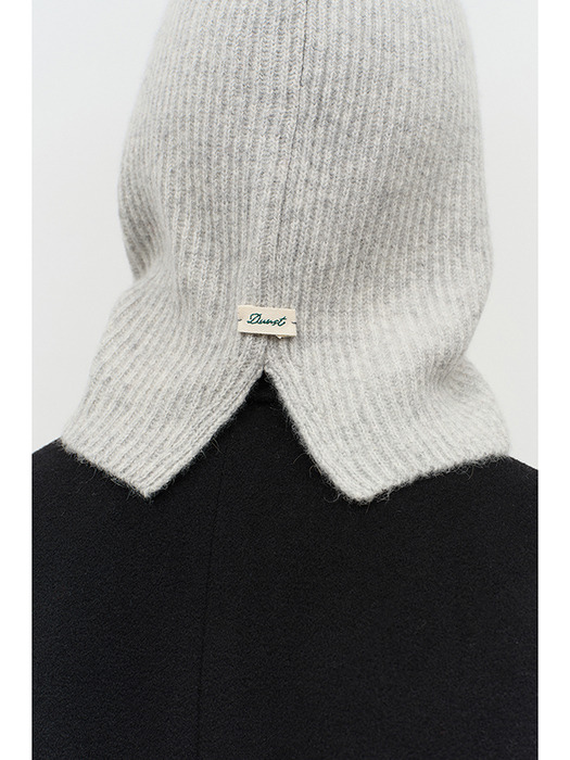 CASHMERE KNIT BALACLAVA MELANGE GREY_M_UDHE4F102G2