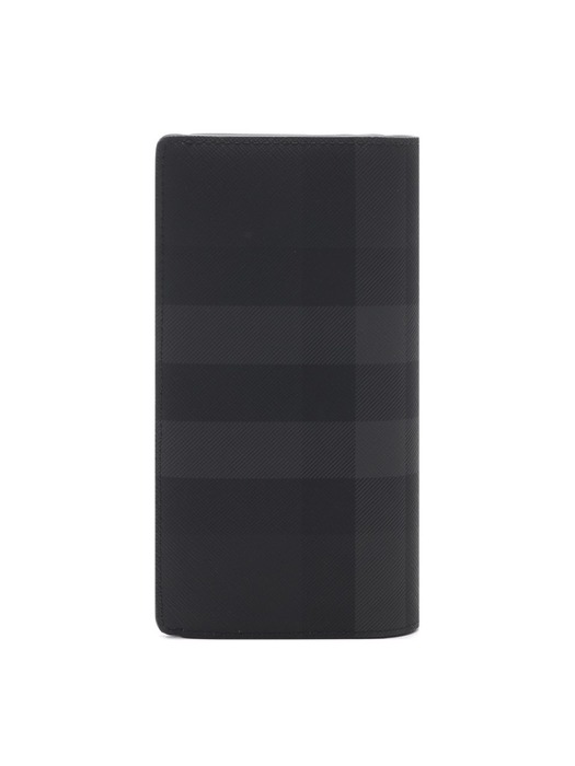 25SS 남성 체크 장지갑 (8070199 CHARCOAL 25S)