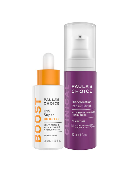 [광채잡티 시너지 듀오] C15 슈퍼 부스터 앰플 20ml + 클리니컬 다크스팟 리페어 세럼 30ml