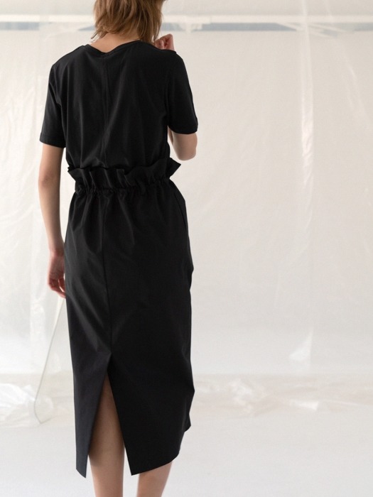 19LE string skirt (black)