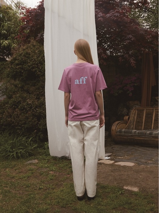 back logo tee_purple