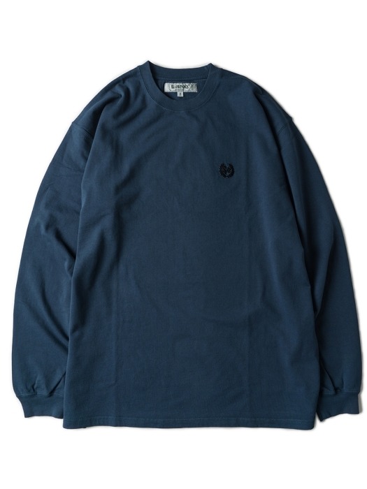 Dyeing Loose Fit Long Sleeve -L.Navy-