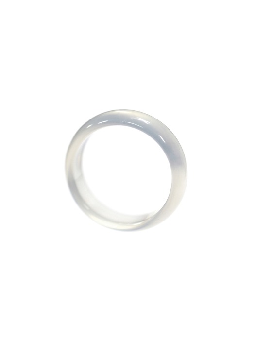cl010 White jade ring