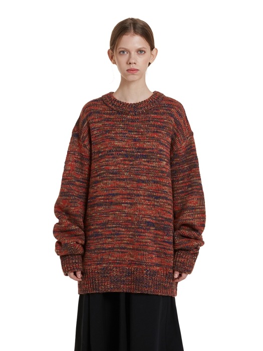 Multi Color Knit Sweater