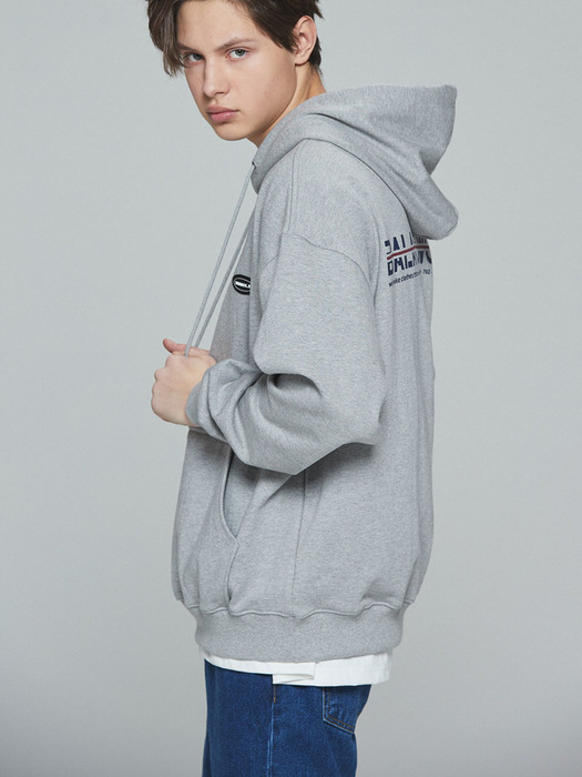 LUNA OVER-FIT HOODIE (GRAY)