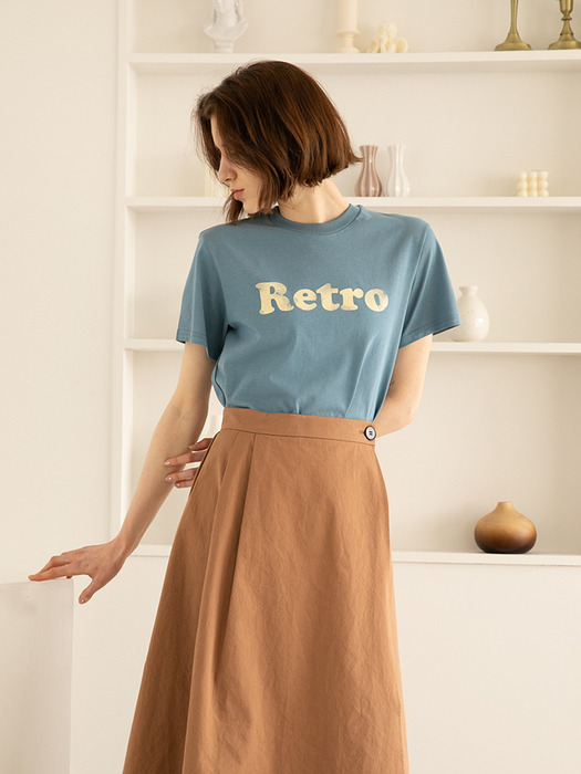 Retro T-shirt_Blue