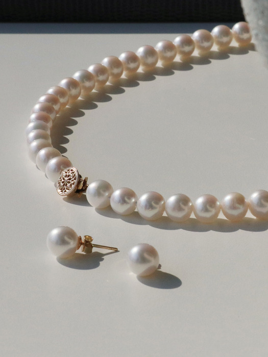 14K Gold-filled Cultured Pearls Necklace