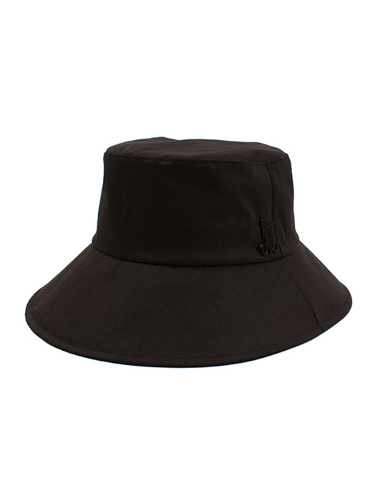 Side Thunder Black Over Bucket Hat 오버버킷햇