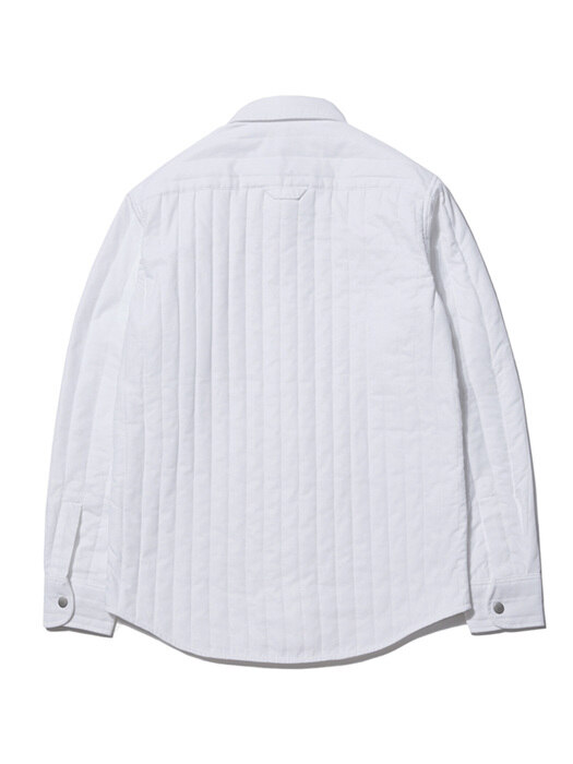 QUILTED SHIRTS WHITE