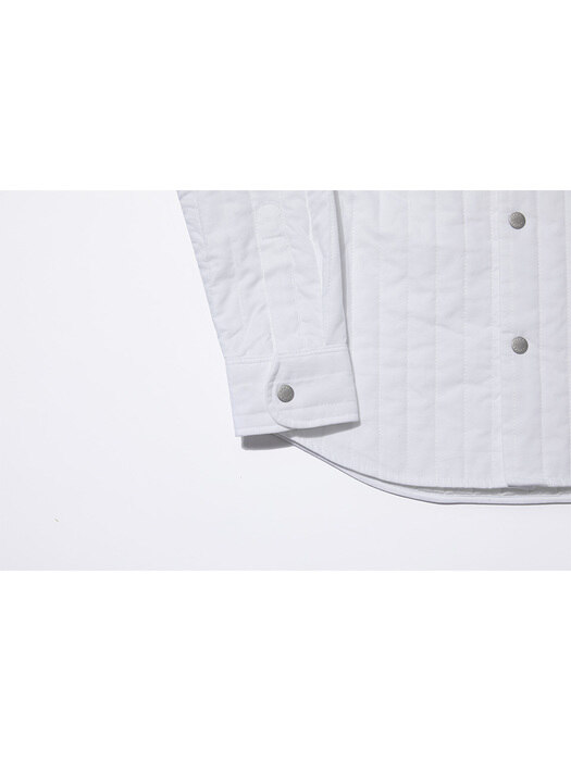 QUILTED SHIRTS WHITE
