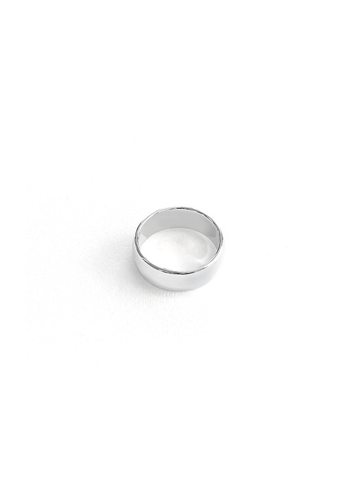 flat ring silver