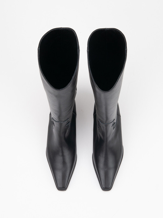 TAU WESTERN LONG BOOTS 20F12BK