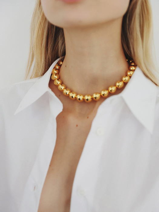Ball Necklace (gold)