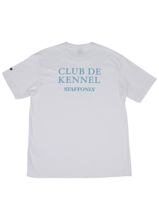 CLUB DE KENNEL TEE (WHITE)