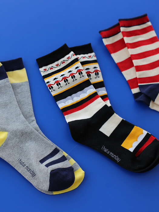 10th Anniversary Ancore Socks 3 Set