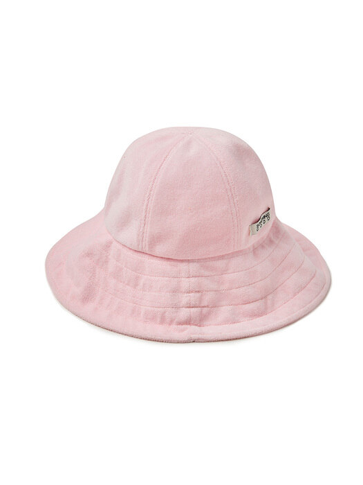 SUNSHINE Terry Bell Bucket Hat - PINK 