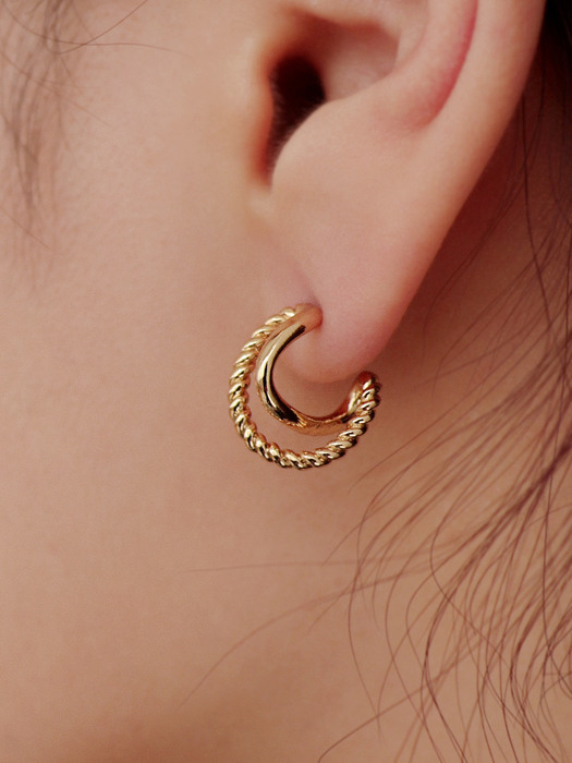 Twisted Eclipse Earrings