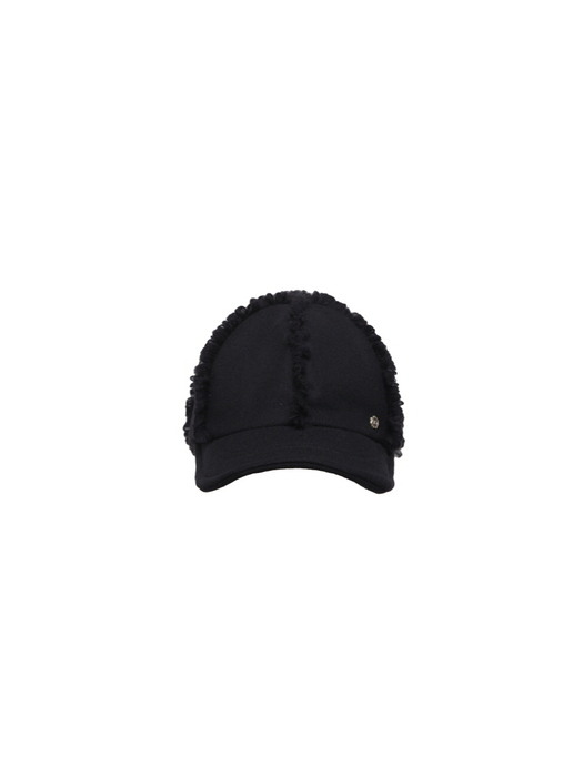 Fringe wire cap -Black