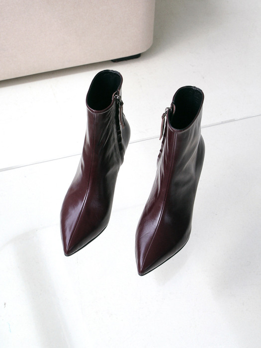 Piony pointed-toe ankle boots_CB0047_wine