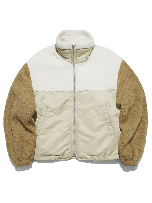 HEAVY FLEECE ZIU-UP JACKET