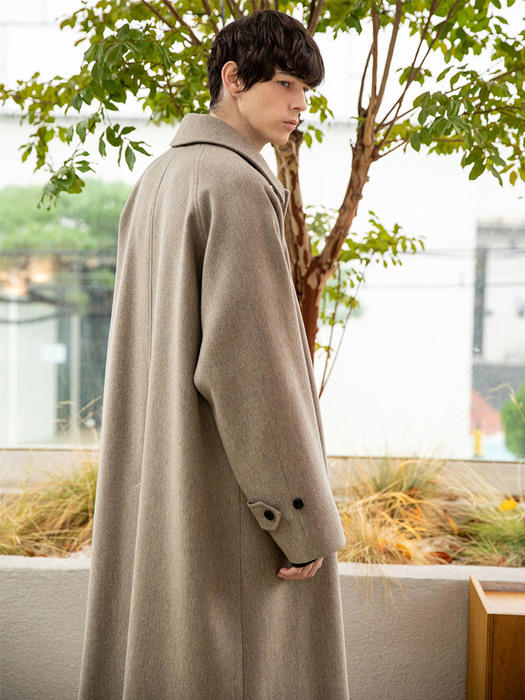 Stretch Double Face Soutien Collar Coat