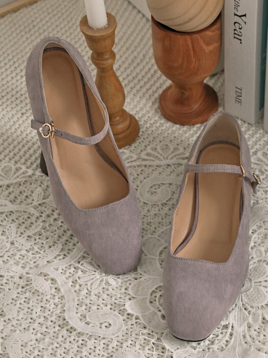 1391 Polit Maryjane Flat Shoes-2color