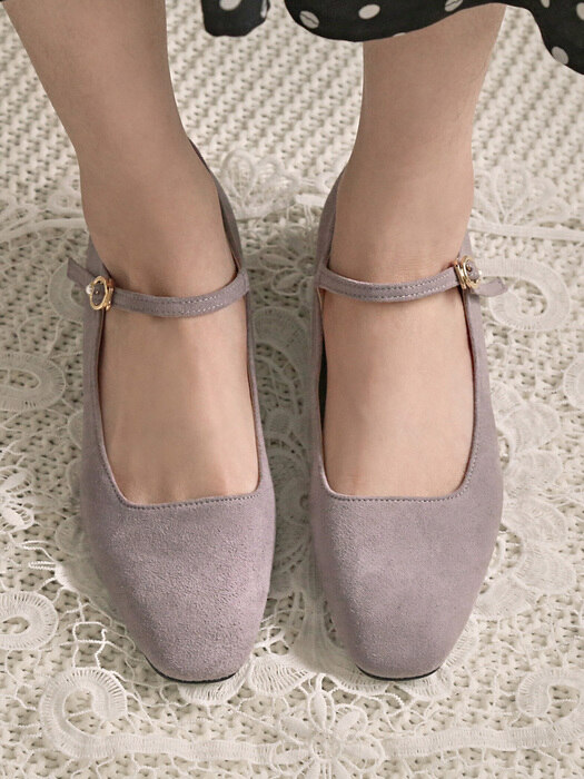 1391 Polit Maryjane Flat Shoes-2color