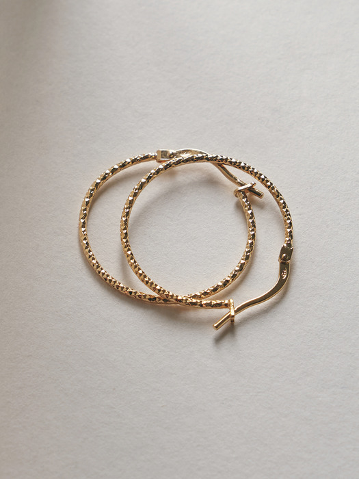 Silver925_Rome Earrings_(M) (Silver,Gold,PinkGold)