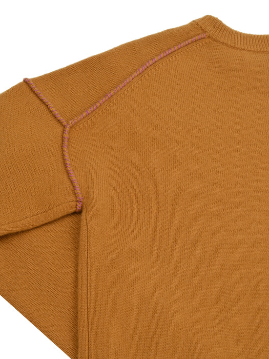 BISCUIT PULLOVER_BROWN