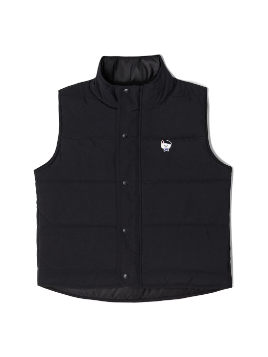 SIGNATURE WAPPEN PADDING VEST BLACK