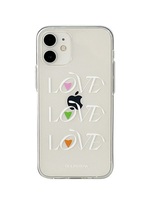 LOVE LOVE LOVE iPhone Case