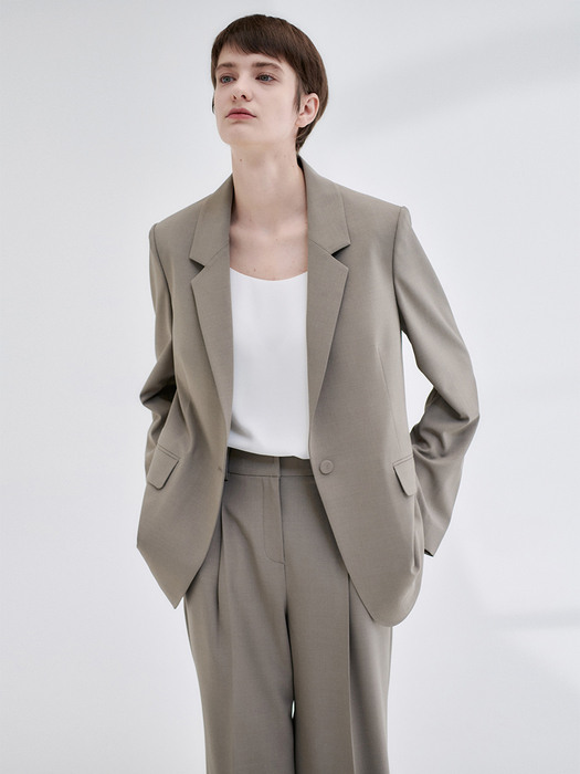 22N summer suit jacket [S/GY]