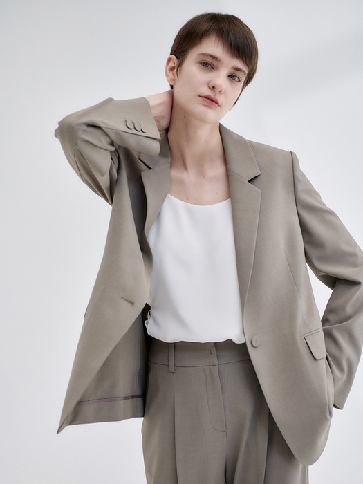 22N summer suit jacket [S/GY]