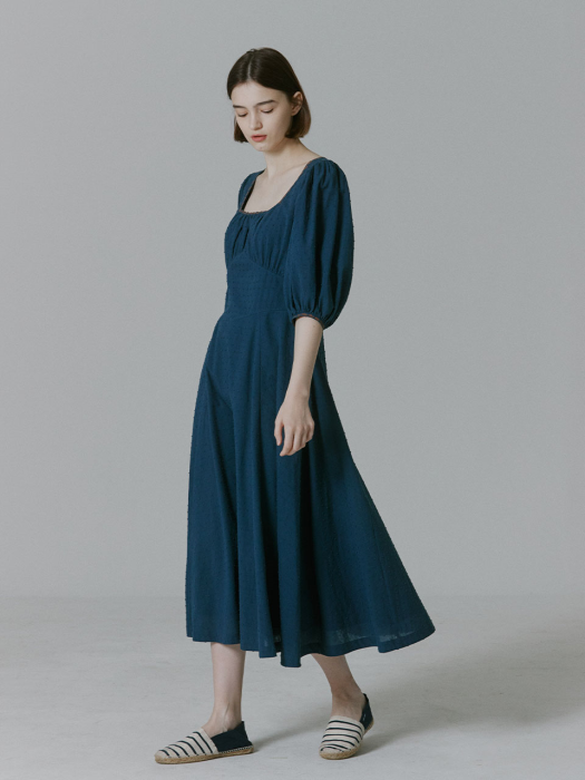 Grace Needlepoint Long Dress_2color