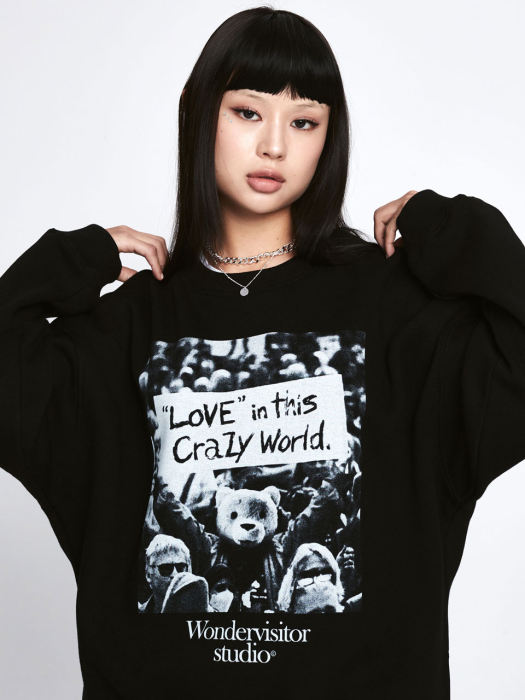 LOVE DEMO Sweatshirt [Black]