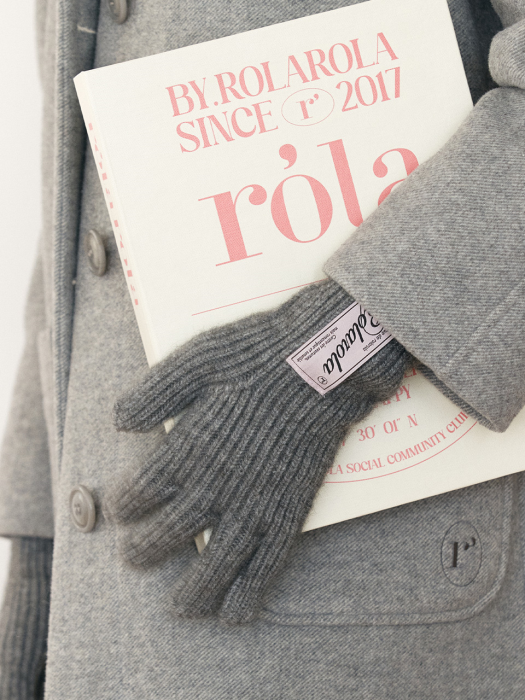 ROLA LONG GLOVES GRAY