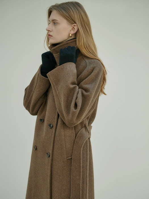 22WN wool trench coat [M/BR]