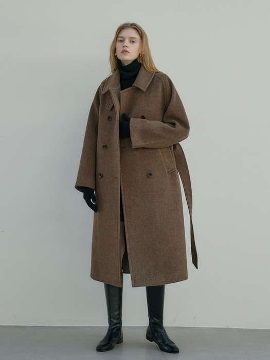 22WN wool trench coat [M/BR]