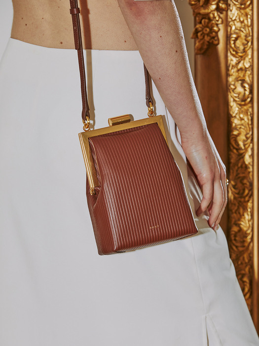 VIEVE MINI BAG [BROWN STRIPE]