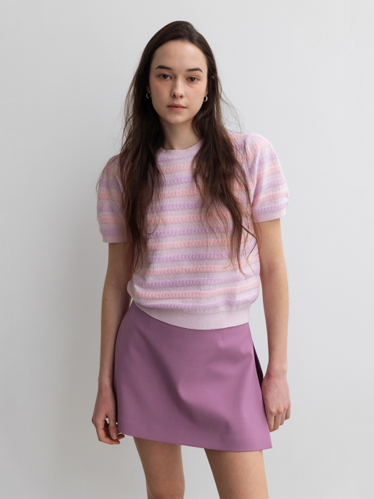 Minimal A-line Skirt Shorts Orchid Purple (JWSK3F904V1)