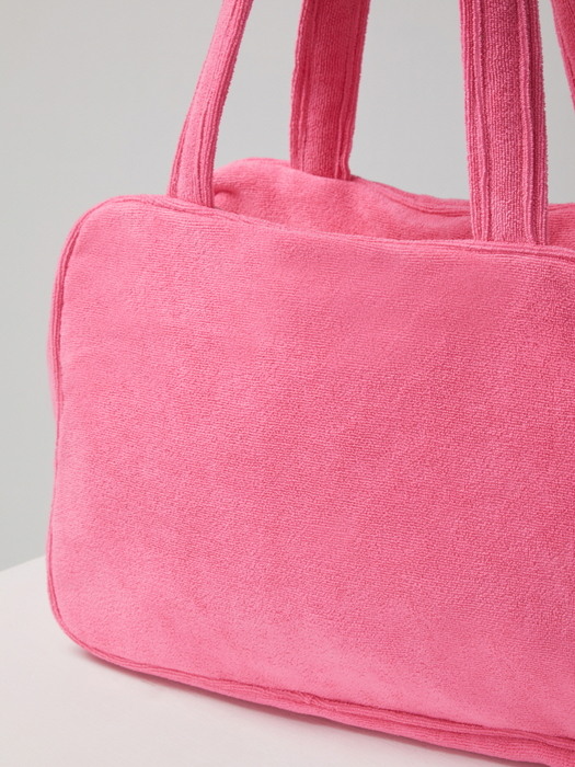 Tennis bag(Terry pink)