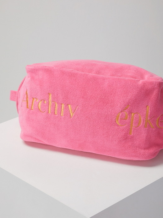 Tennis bag(Terry pink)