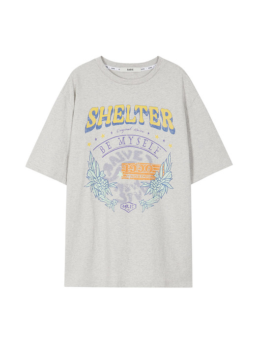 Shelter Graphic T-shirt in L/Grey VW3ME265-11