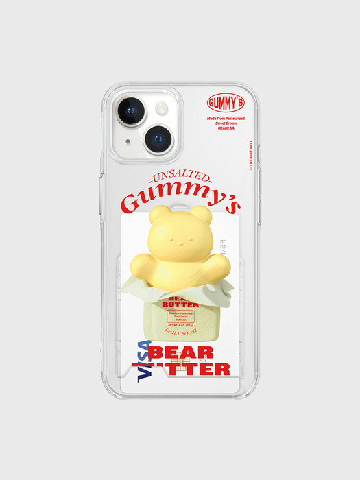 butter gummy [투명 카드수납 케이스]