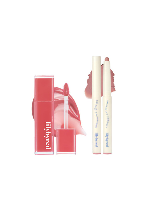 [SET] 앙큼 라이어 코팅 틴트+립 블렌딩 스틱 세트
