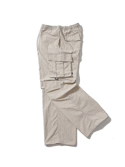 LIGHT LEAF MIL 6P PANTS ECRU TAN